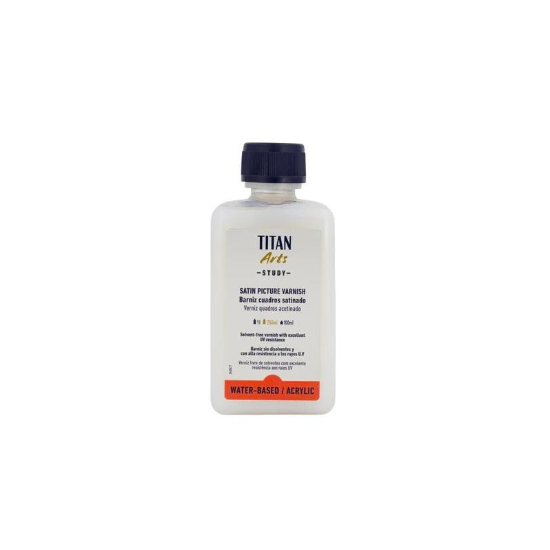 Barniz cuadros acrílico Titan 250 ml Satinado
