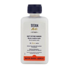 Barniz cuadros acrílico Titan 250 ml Mate