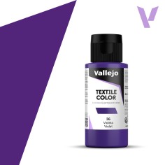 Pintura para textil Vallejo 60ml Violeta 36