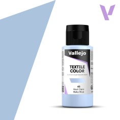 Pintura para textil Vallejo 60ml Azul Claro 46