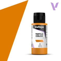 Pintura para textil Vallejo 60ml Siena 62