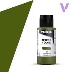Pintura para textil Vallejo 60ml Verde Musgo 57
