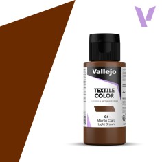Pintura para textil Vallejo 60ml Marrón Claro 64