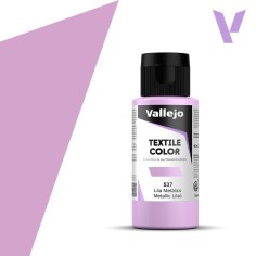 Pintura para textil Vallejo 60ml Lila Met  537