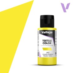 Pintura para textil Vallejo 60ml Amarillo Met  513