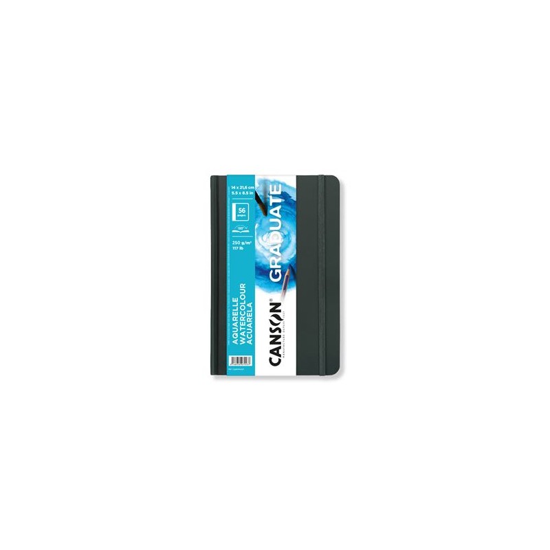 Cuaderno Canson Graduate Acuarela A5 250g