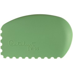 Espátula silicona dentada Catalyst Wedge W-03