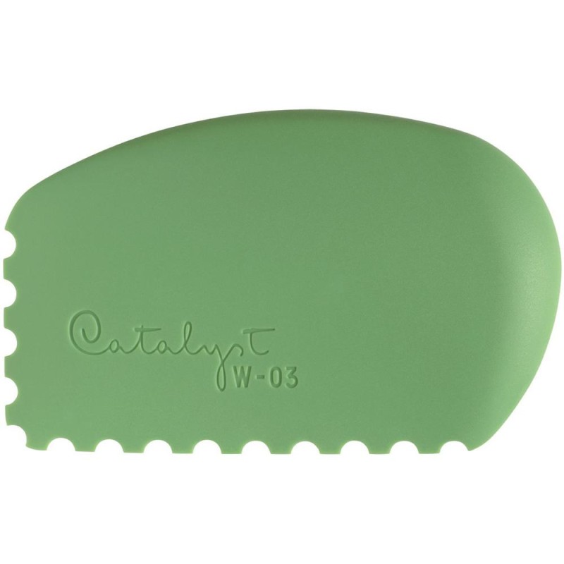 Espátula silicona dentada Catalyst Wedge W-03