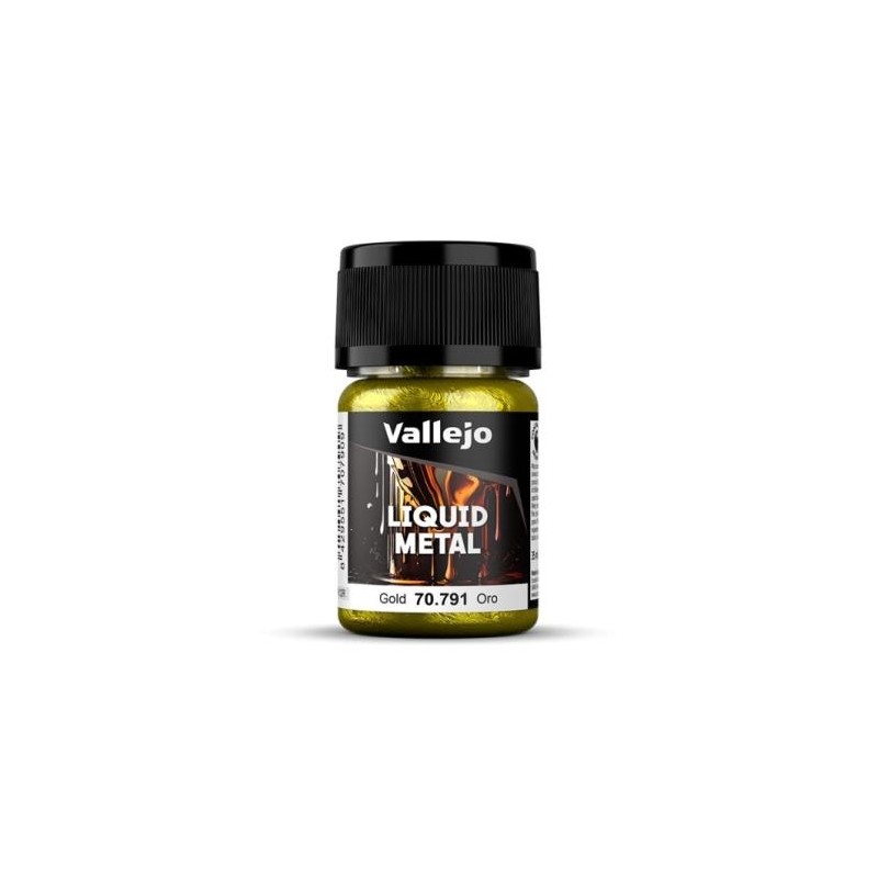 Pintura alcohol Liquid Metal Oro 70 791