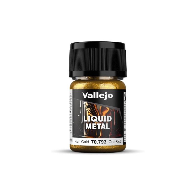 Pintura alcohol Liquid Metal Oro Rico 70 793
