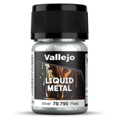 Pintura alcohol Liquid Metal Plata 70 790