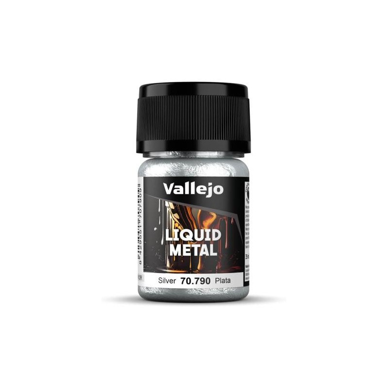 Pintura alcohol Liquid Metal Plata 70 790