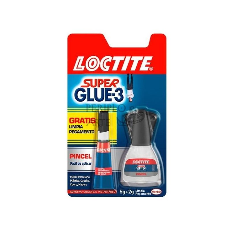 Pegamento Loctite Super-Glue 3 con pincel 5g 2g