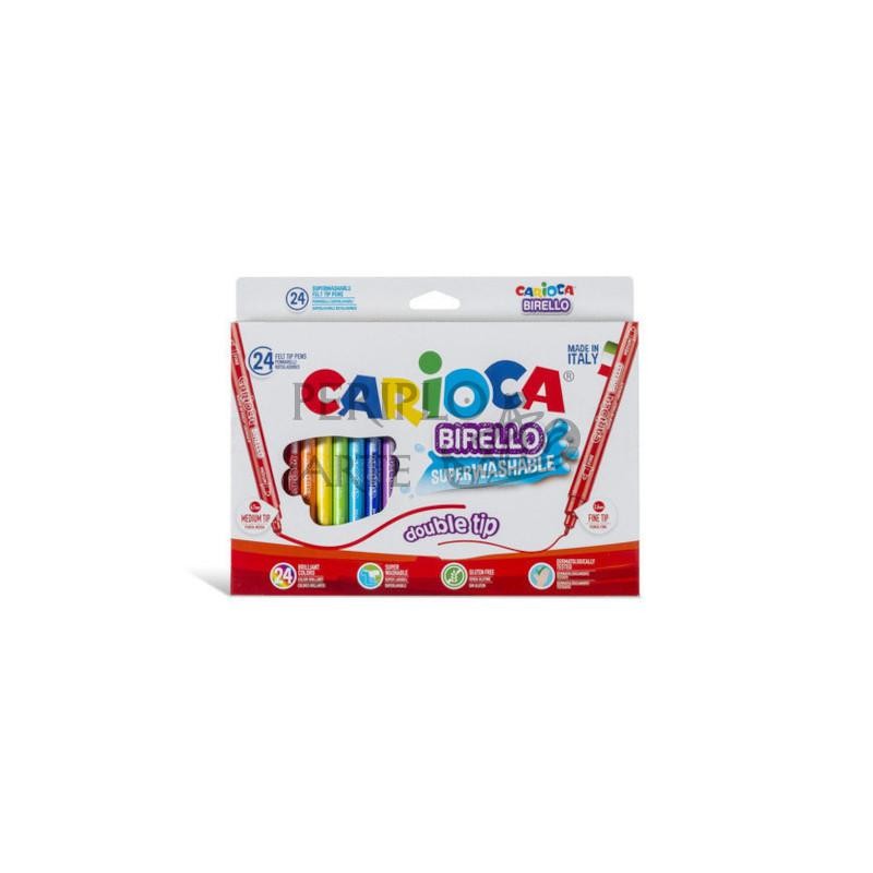 Caja 24 rotuladores Carioca Birello