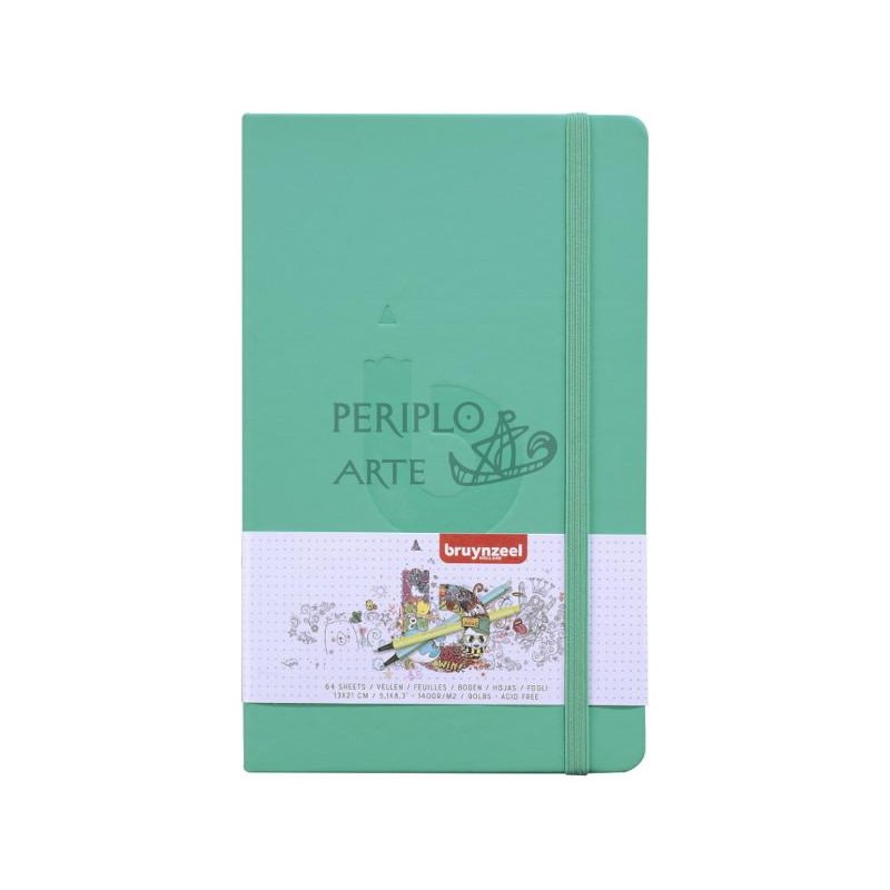 Bullet journal Bruynzeel Green 13x21cm 80h 140g