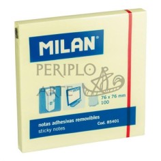 Bloc 100 notas adhesivas 76x76 mm Milan