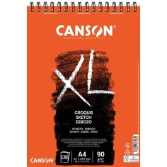 Bloc Canson XL Croquis A4 vertical 120h 90g