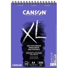 Bloc Canson XL Multitécnica A4 30h 250g