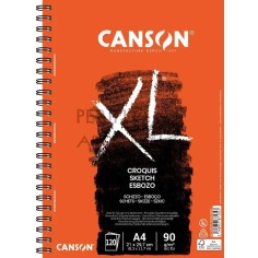 Bloc Canson XL Croquis A4 lateral 120h 90g