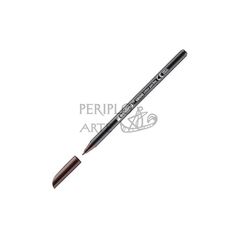 Rotulador Edding 1200 marrón oscuro 018