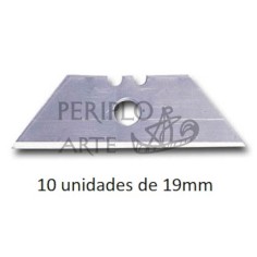 Cuchilla cúter trapezoidal 19mm 10 uds   Q-Connect