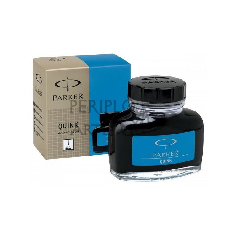 Tinta estilográfica Parker 57 ml azul borrable
