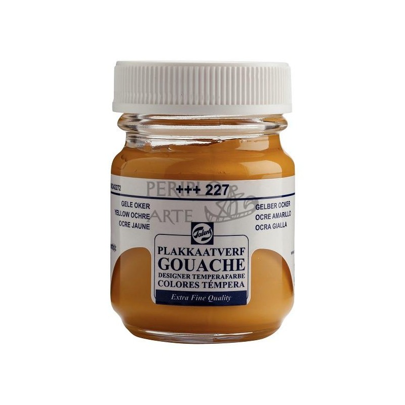 Gouache témpera Talens 50 ml ocre amarillo 227