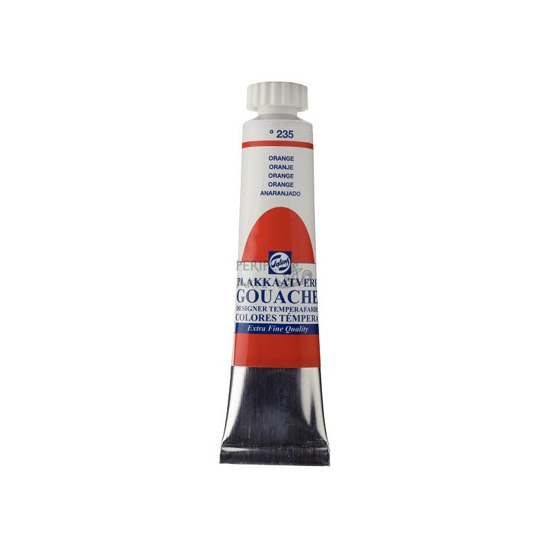 Gouache témpera Talens 20 ml anaranjado 235