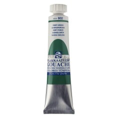 Gouache témpera Talens 20 ml verde oscuro 602