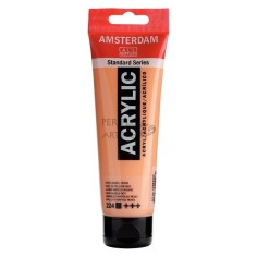 Acrílico Amsterdam 120ml amarillo Nápoles roj  224