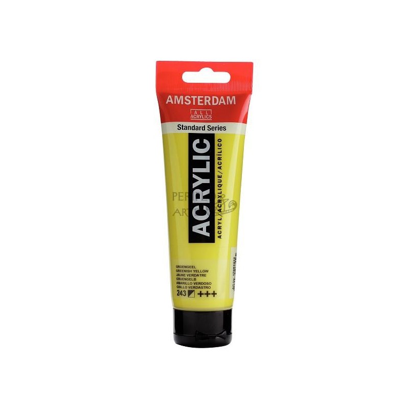 Acrílico Amsterdam 120ml amarillo verdoso 243