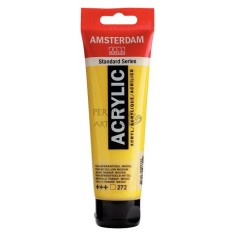 Acrílico Amsterdam 120ml amarillo trans  medio 272