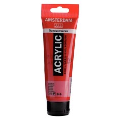 Acrílico Amsterdam 120ml carmín 318