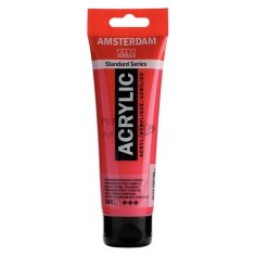 Acrílico Amsterdam 120ml rojo perm  púrpura 348