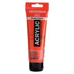 Acrílico Amsterdam 120ml rojo naftol claro 398