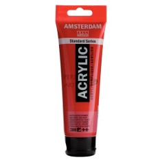 Acrílico Amsterdam 120ml rojo naftol oscuro 399