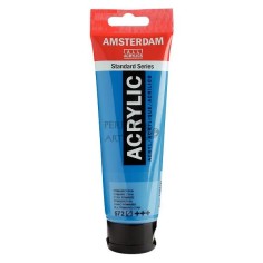 Acrílico Amsterdam 120ml ciano primario 572