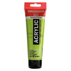 Acrílico Amsterdam 120ml verde amarillo 617