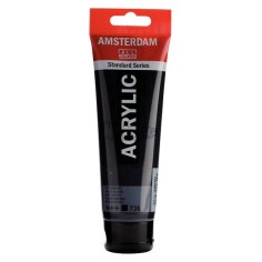 Acrílico Amsterdam 120ml negro óxido 735