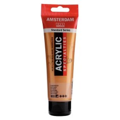 Acrílico Amsterdam 120ml metálico oro oscuro 803