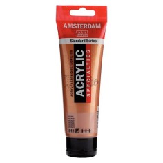 Acrílico Amsterdam 120ml metálico bronce 811