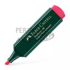 Marcador fluorescente Textliner rojo