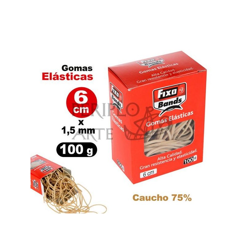 Gomas elásticas nº60 100g 