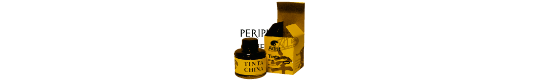 tinta china para dibujo, ilustración y caligrafía